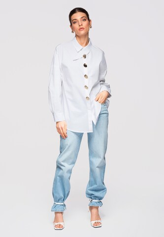 Ombre Blouse 'OW-SH-E0014' in Wit