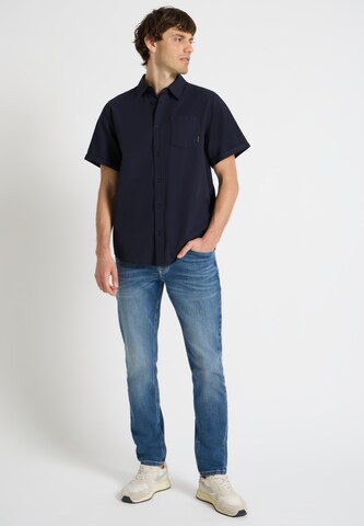 Street One MEN Regular Fit Hemd in Blau