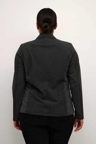 Blazer 'Jia' KAFFE CURVE en gris