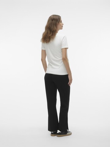 MAMALICIOUS Wide leg Broek 'LAILA' in Zwart