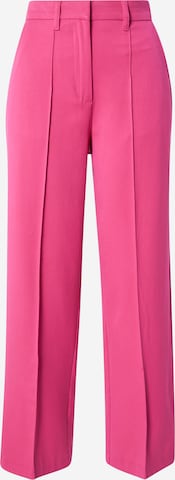 Regular Pantalon à plis Smith&Soul en rose : devant