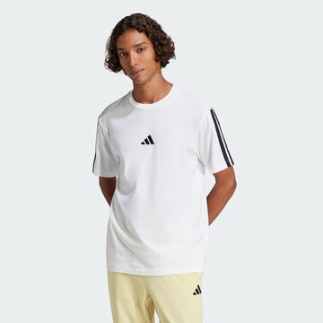 Maglia funzionale 'Essentials' di ADIDAS SPORTSWEAR in bianco: frontale