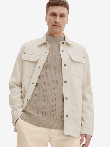 TOM TAILOR Regular fit Between-Season Jacket in Beige