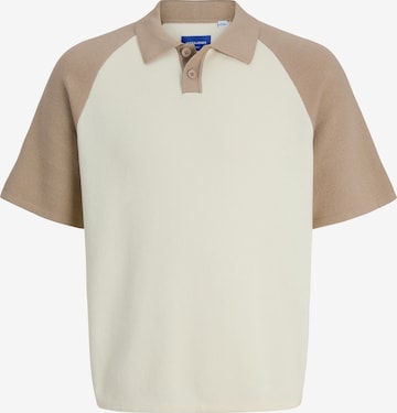 smėlio JACK & JONES Megztinis 'JORSUMMER': priekis