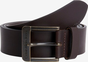 Calvin Klein Jeans Belt in Brown: front