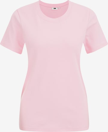 rožinė WE Fashion Marškinėliai: priekis