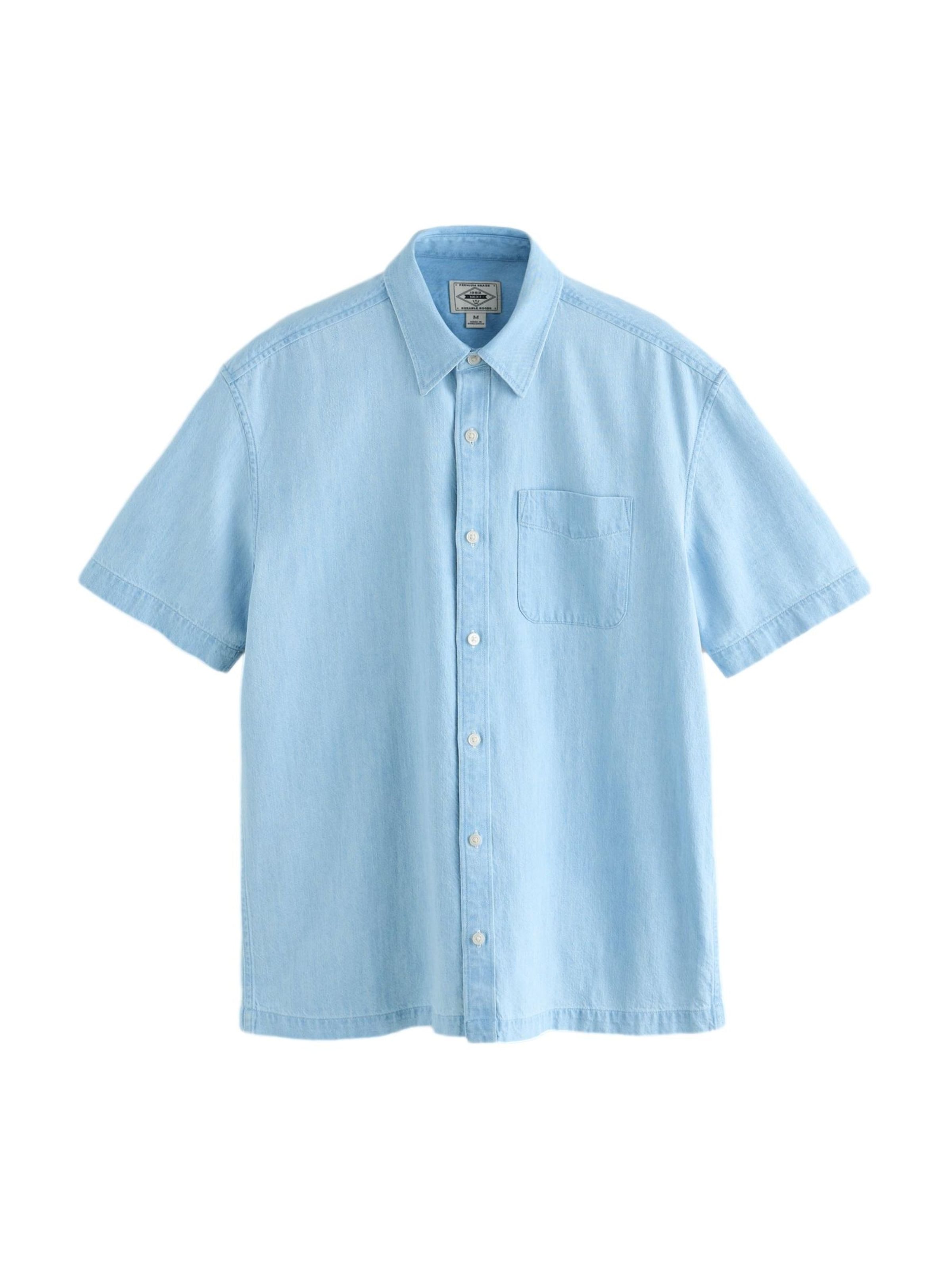 Next Regular Fit Paita värissä sininen: etupuoli