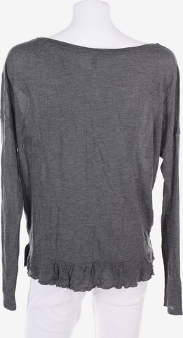 UNITED COLORS OF BENETTON Longsleeve-Shirt L in Grau