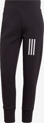 ADIDAS SPORTSWEAR - Tapered Pantalón deportivo 'Mission Victory High-Waist' en negro: frente