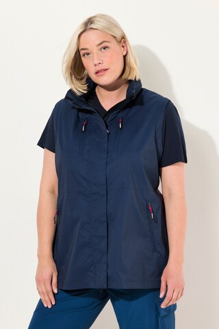 Ulla Popken Weatherproof jacket in Blue