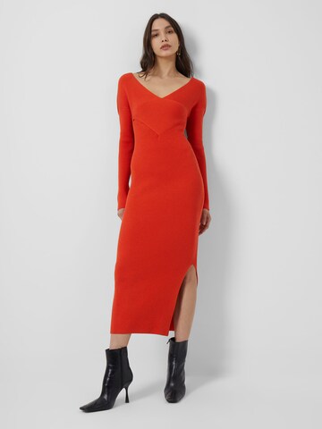 FRENCH CONNECTION Knit dress 'Lydia' in Red: front