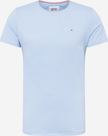 Tommy Jeans - Camiseta 'JASPE' en azul: frente