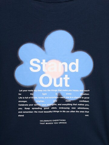 MANGO TEEN Shirt 'STAND OUT' in Blue