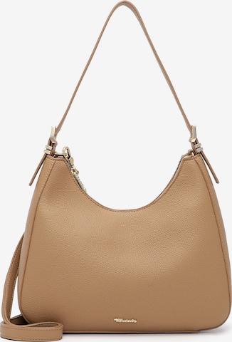 Sac bandoulière 'Mareen' Tamaris en beige : devant