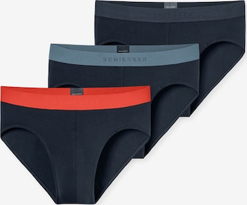 SCHIESSER Slip in Blue: front