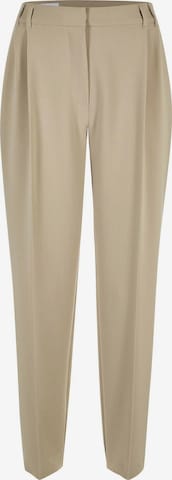 Effilé Pantalon à pince MADELEINE en beige : devant