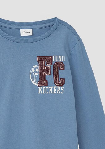 T-Shirt s.Oliver en bleu