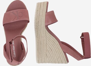 Calvin Klein Jeans Sandal in Pink