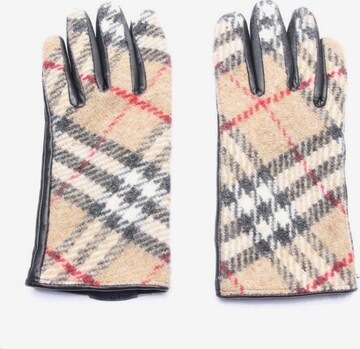 BURBERRY Gloves in M in Mixed colors: front