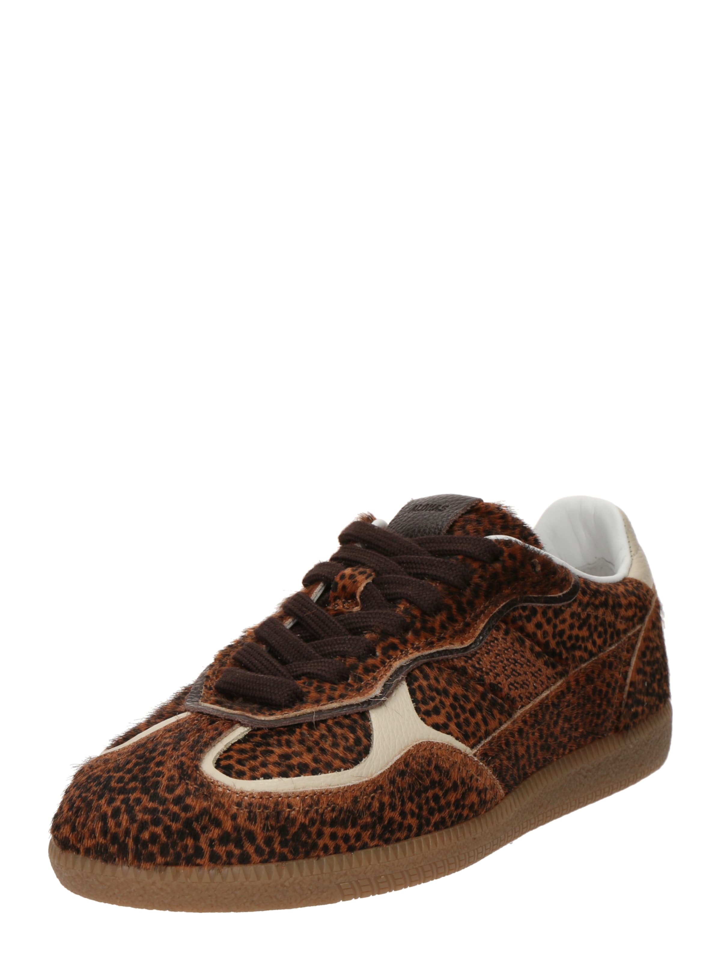 Sneaker bassa di Alohas in marrone: frontale