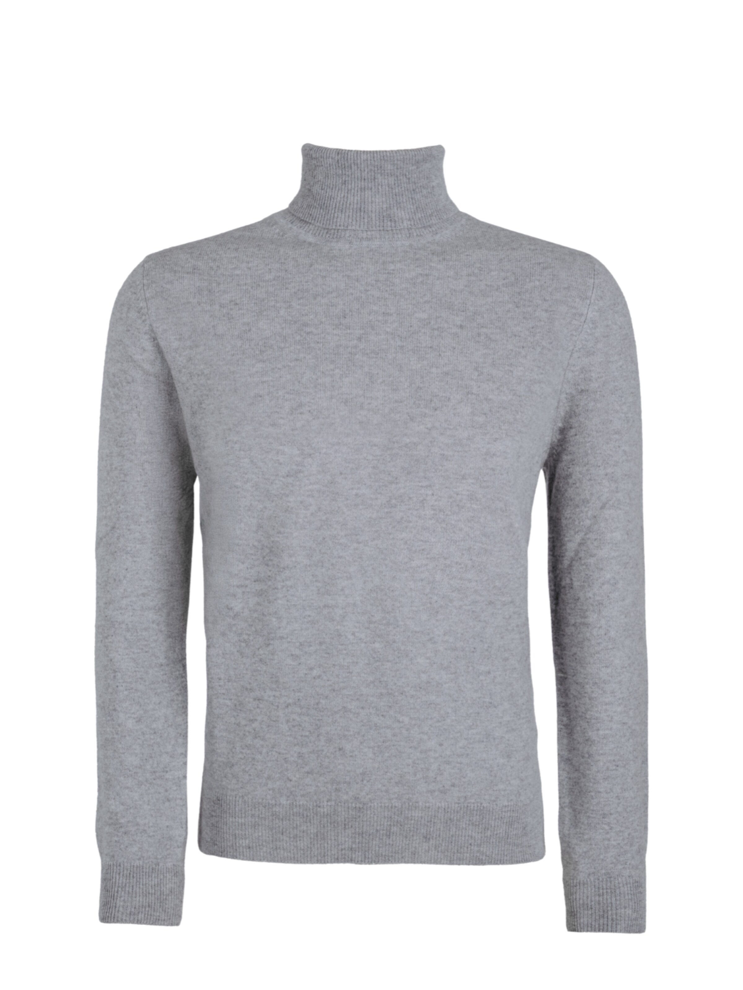 DELGER Sweater in Silver: front