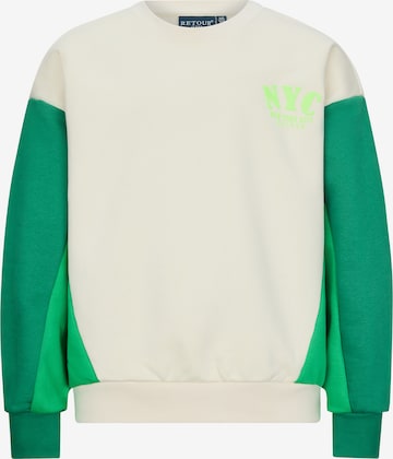 smėlio Retour Jeans Megztinis be užsegimo 'Kikki': priekis