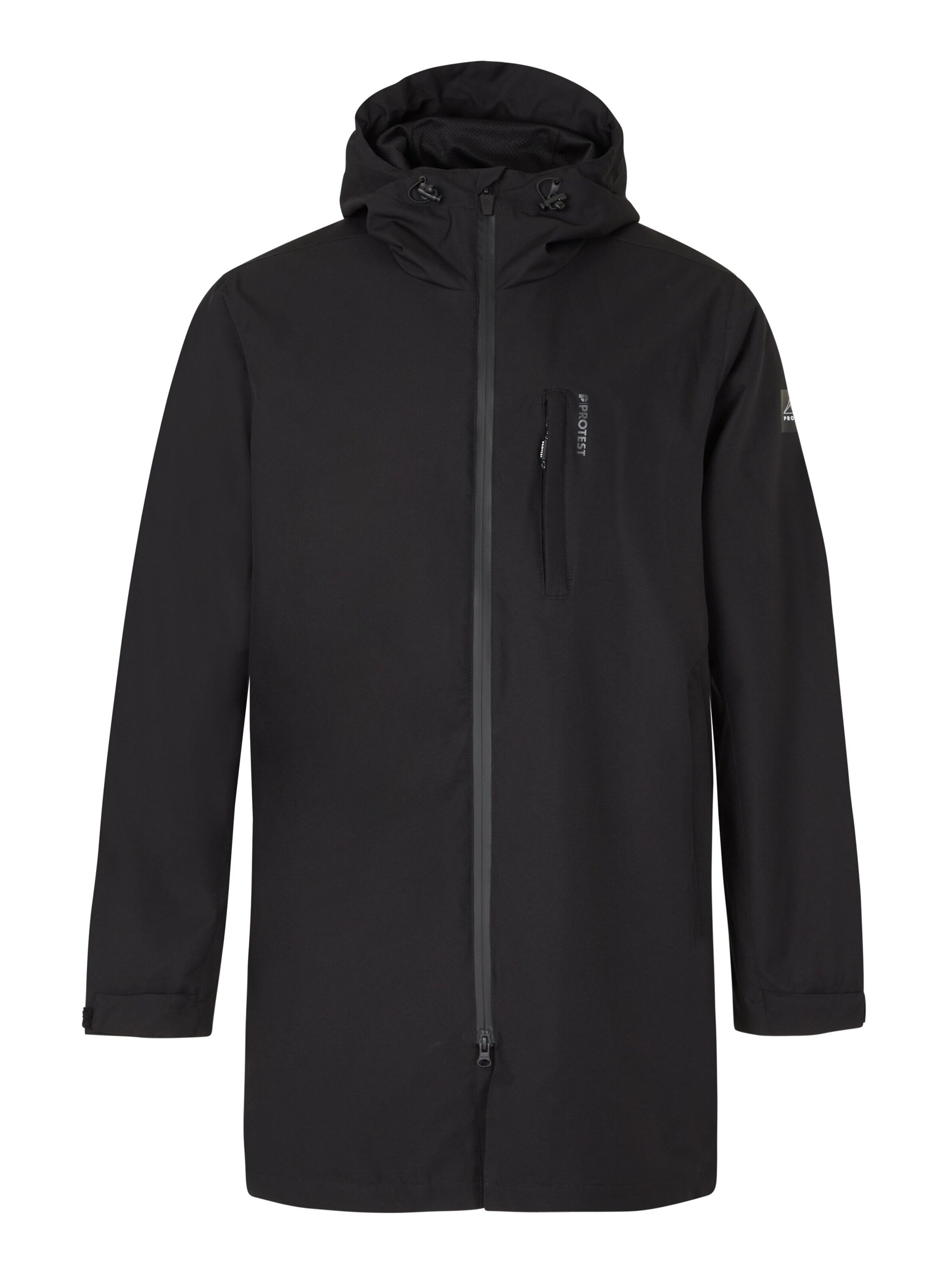 PROTEST Winterjacke 'PRTTHOREAU'‌‌‌‌‌‌‌‌‌‌ in Schwarz: Vorderseite