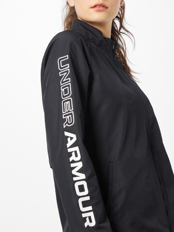 UNDER ARMOUR Sportjacke in Schwarz