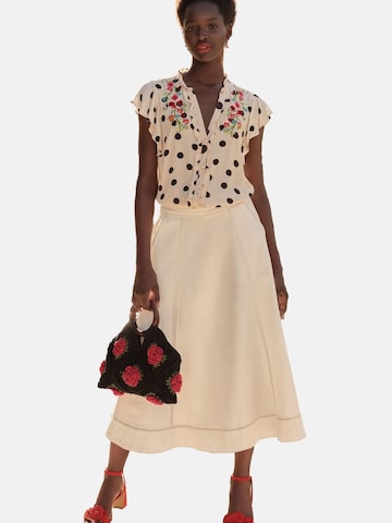 Camicia da donna di love & roses in arancione
