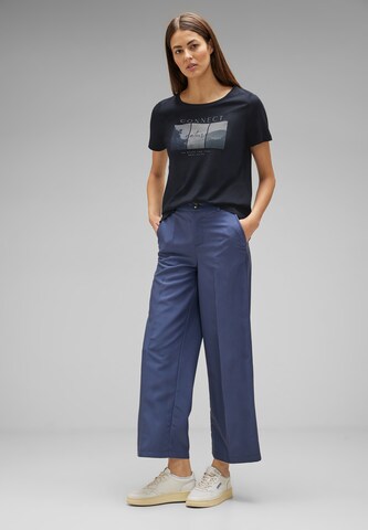 STREET ONE Shirt in Blau