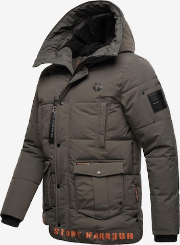 STONE HARBOUR Jacke 'Admaroo' in Grau