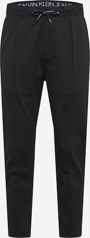 Calvin Klein Jeans Byxa 'Galfos Milano' i svart: framsida