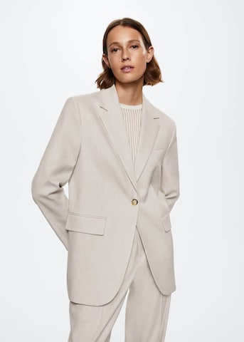 MANGO Blazer 'Duo' in Beige: predná strana