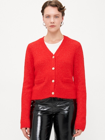 Only Tall Kampsun 'ONLMAGGIE', värv punane: eest vaates