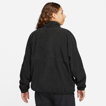 Nike Sportswear Sweatshirt 'Club+ Polar' in Schwarz