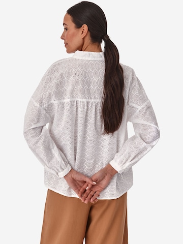 Camicia da donna 'IZEKI' di TATUUM in bianco