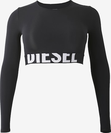 juoda DIESEL Marškinėliai 'MELISSA-D-POP': priekis