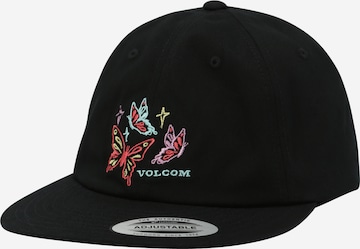 Volcom - Gorra 'WONDER STONE' en negro: frente