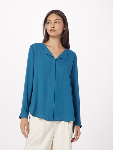 VILA Blouse in Blue: front