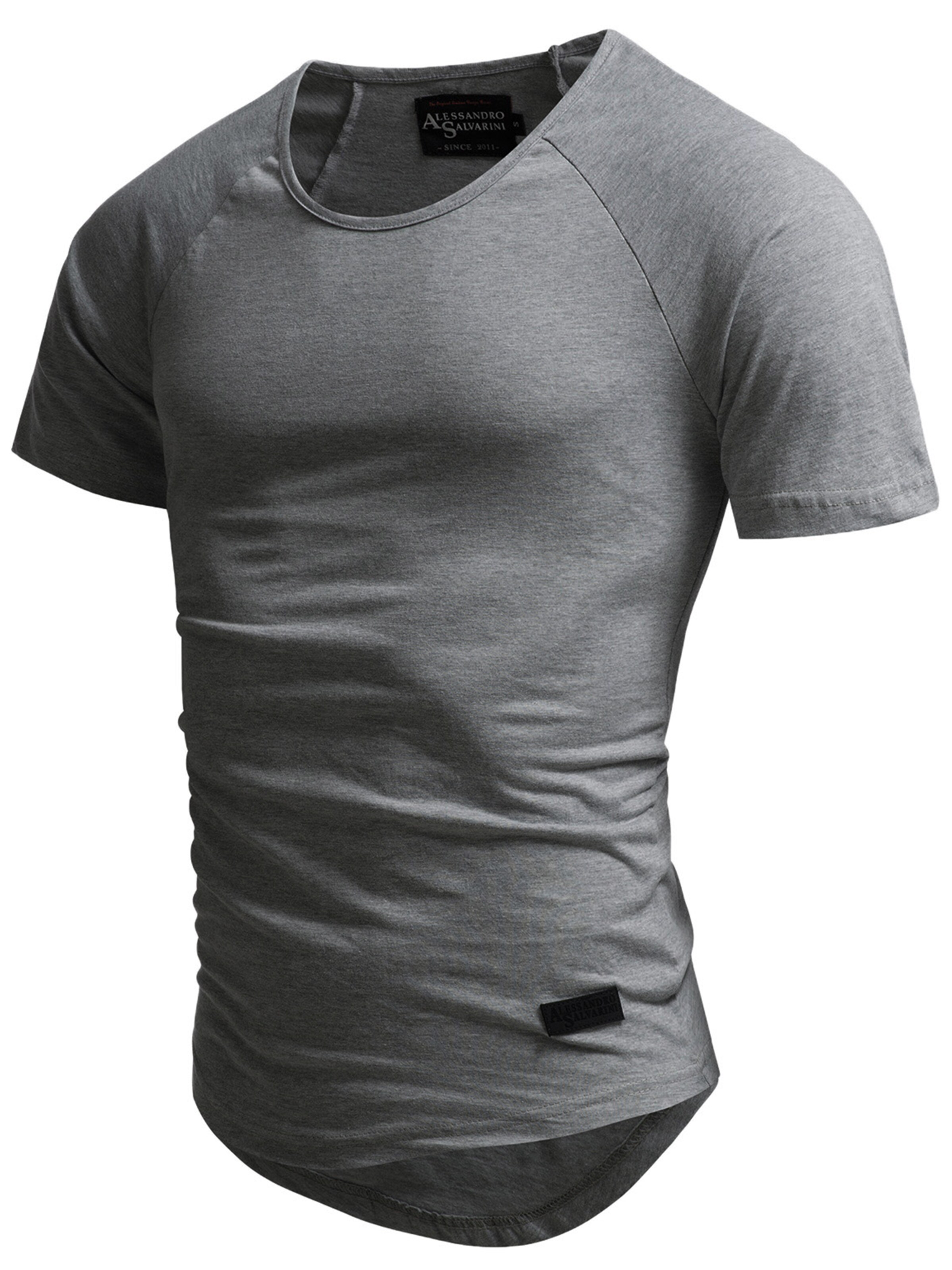 Alessandro Salvarini T-Shirt in Grau