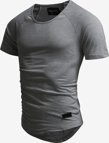 Alessandro Salvarini T-Shirt in Grau
