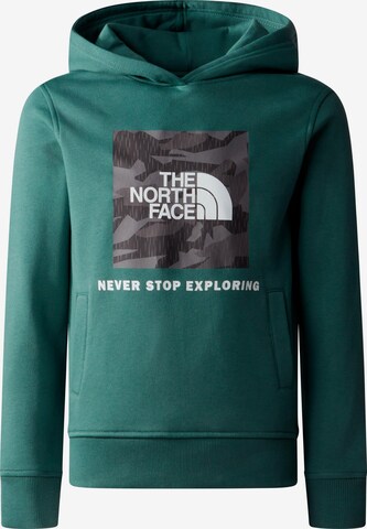 THE NORTH FACE Sweatshirt 'Off Mountain' in Green: front