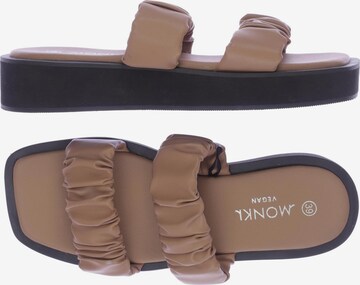 Monki Sandalen 39 in Beige: predná strana