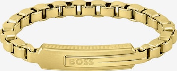 Braccialetto di BOSS Black in oro: frontale