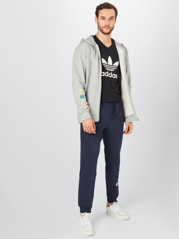 ADIDAS ORIGINALS Sweatjacke in Grau