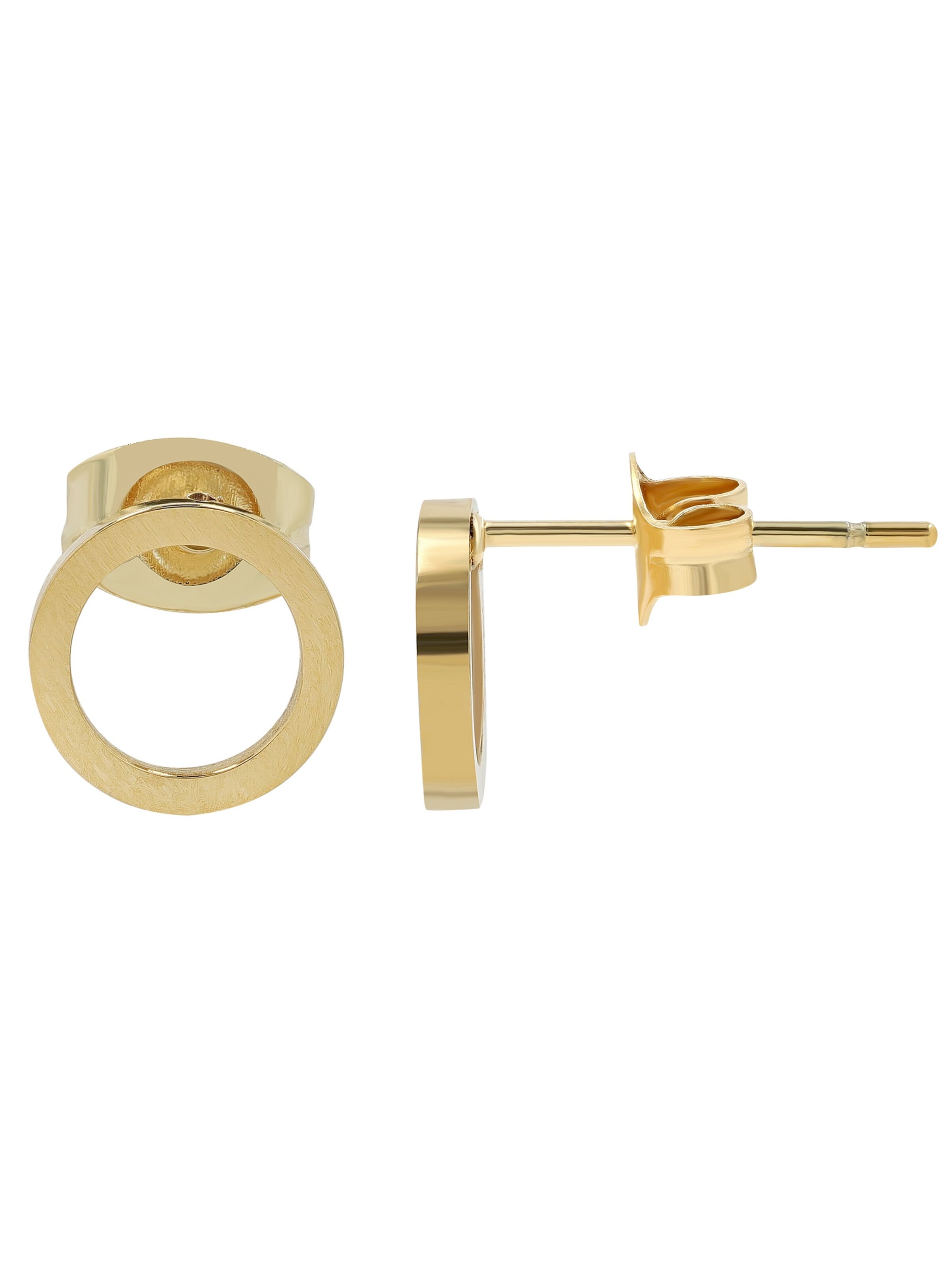 Akzent Earrings 'Kiara, langlebig' in Gold: front