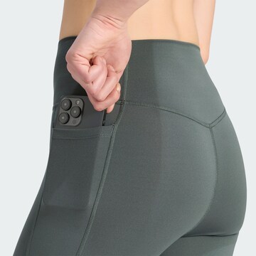 ADIDAS PERFORMANCE - Skinny Pantalón deportivo 'Optimé Essentials' en gris