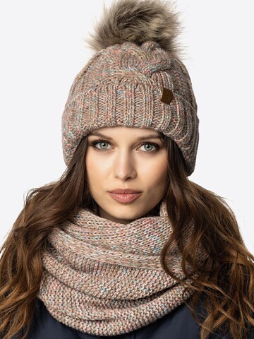Vivisence Beanie '7014' in Brown