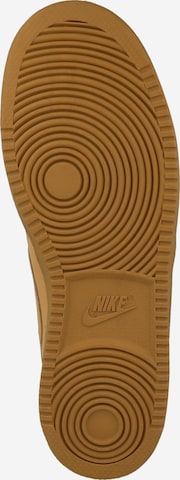 Nike Sportswear - Sapatilhas baixas 'Court Vision' em castanho