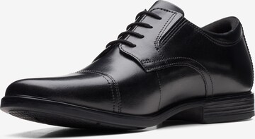 CLARKS Schnürschuh in Schwarz: predná strana